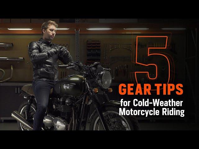 5 Gear Tips For Cold Weather Motorcycle Riding