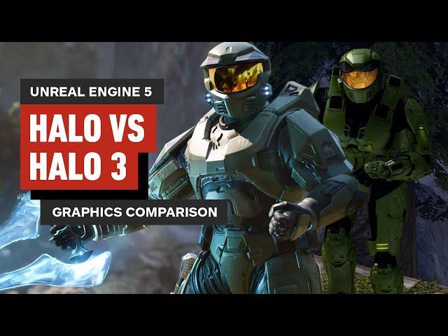 Halo Unreal Engine 5 vs Halo 3 2007 Graphics Comparison