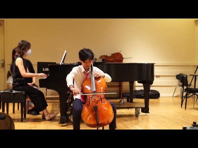 Ryan Tseng (10 yrs) Performs Impromptu by A. Arutiunian