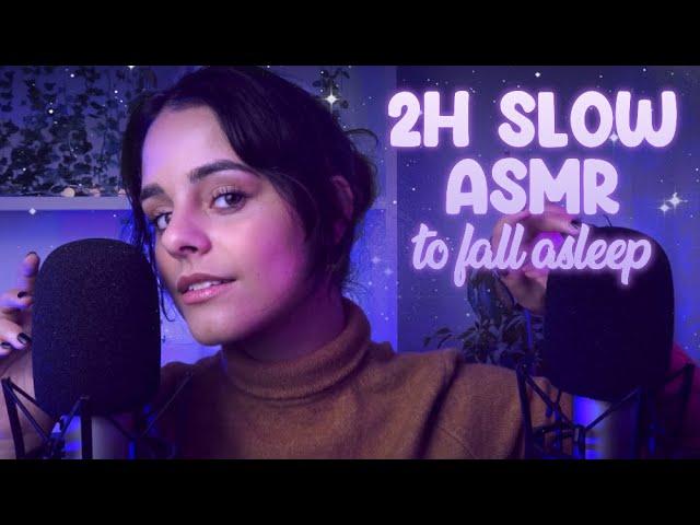 ASMR 2H SLOW Ear to Ear Whispering for SLEEP  You can close your eyes!