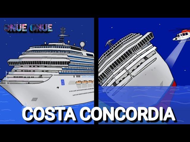 COSTA CONCORDIA cruise  Full animation (FlipaClip)