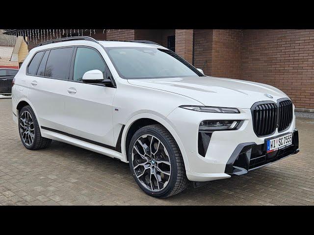 BMW X7 xDrive40d 2023! Максимальная комплектация! Почти новый автомобиль! G07 3.0 дизель 340 л.с.!