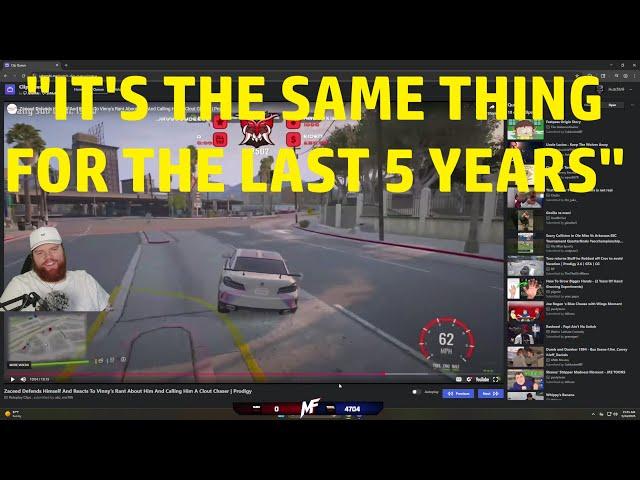 Hutch Reacts to Taco's Prodigy Ban, Zaceed on Vinny's Comments about him & More Clips