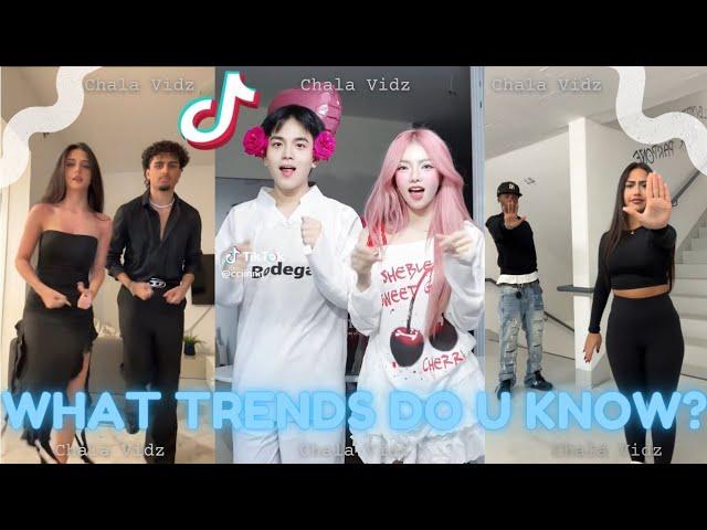 WHAT TRENDS DO YOU KNOW? - TikTok Dance Challenge Compilation of 2024 [NEW] Trending #dance #tiktok