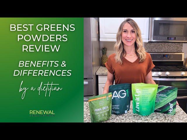 4 Best Greens Powders Reviewed by a Dietitian | Renewal Fitness & Nutrition Coaching