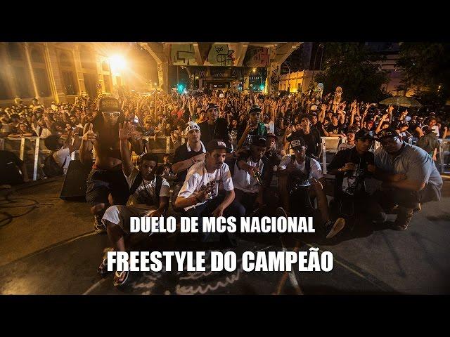 Freestyle do Campeão Orochi - Duelo de MCs Nacional 2015 - 22/11/15