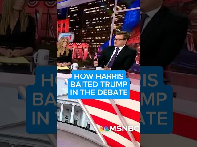 How Harris baited Trump in the debate