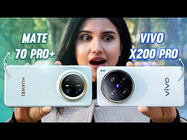 Is Vivo X200 Pro really the Best Camera Phone? Vs Huawei Mate 70 Pro+