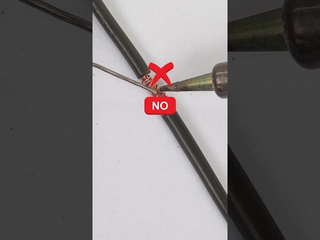 How To Solder Wires Together Like A Pro #shorts