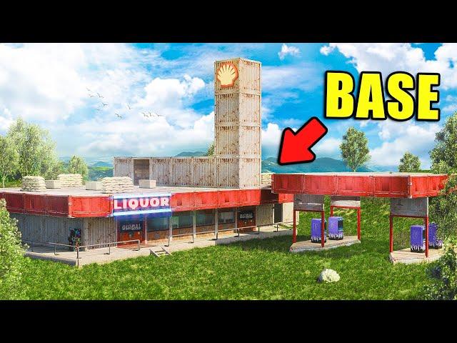 I Built a Gas Station In Official Rust...