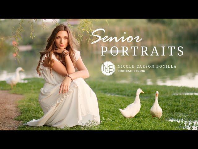 Pamela Urlacher Senior Portraits with Nicole Carson Bonilla Portrait Studio