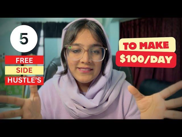 5 Free Side Hustles That ACTUALLY Work & Earn Money In 2024