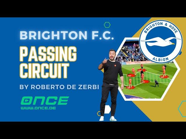 Brighton F.C. -  passing circuit by Roberto De Zerbi