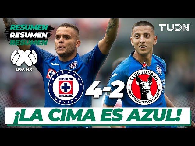 Resumen y Goles | Cruz Azul 4 - 2 Xolos | Liga Mx Clausura 2020 - Jornada 9 | TUDN