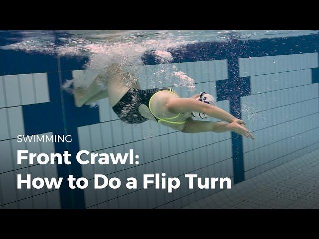 How to do a Flip Turn When Swimming | Front Crawl