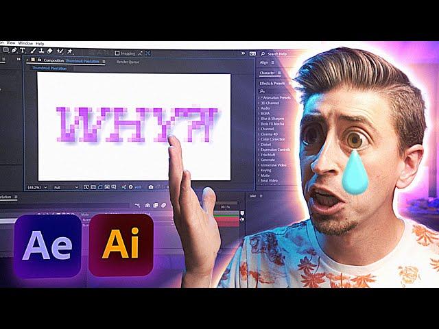 THIS is why your vectors are BLURRY in After Effects