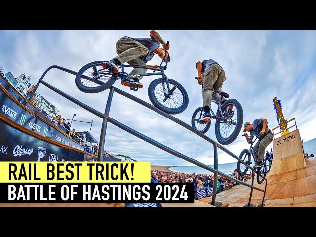 RAIL BEST TRICK! BATTLE OF HASTINGS 2024