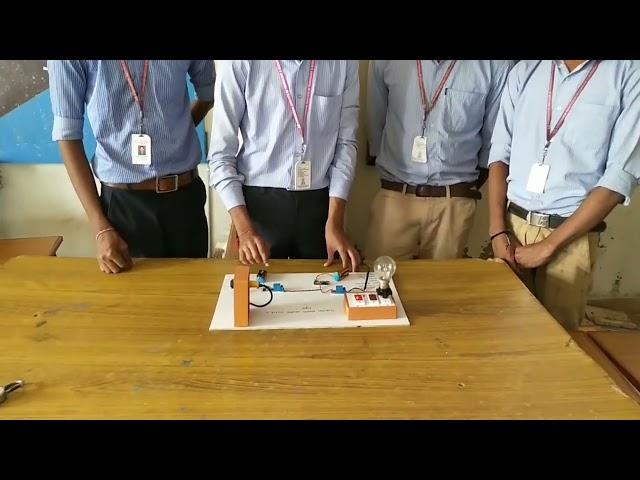 #Diploma final year project work for EEE students || about touch less electronic on/off switch