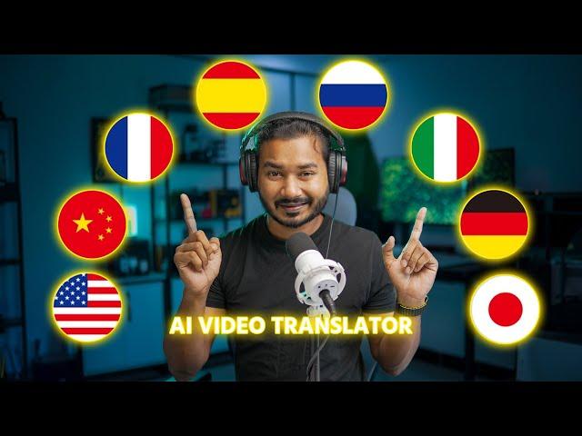 How to Translate Video into ANY Language with Lip Sync using AI