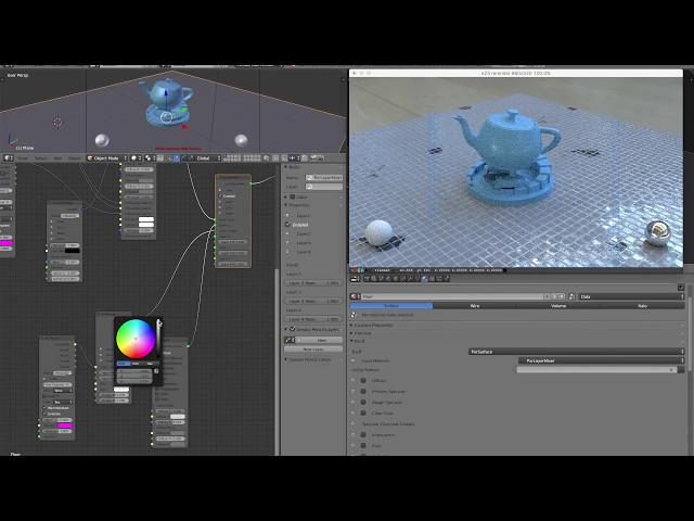 Layering PBR Materials with PxrSurface