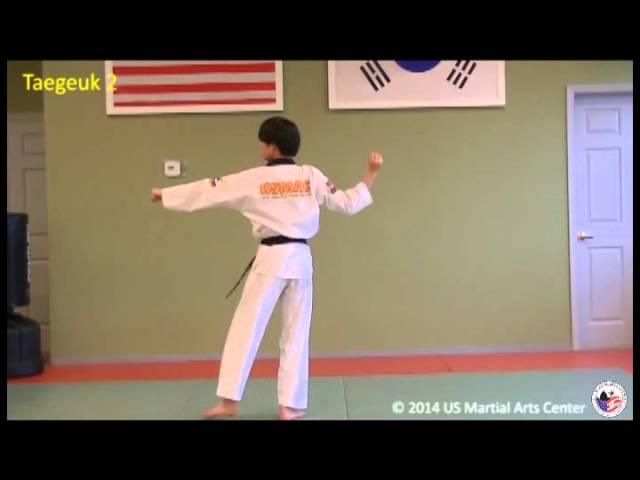 U.S. Martial Arts Center:  Poomsae Taegeuk Ee Jang (2)