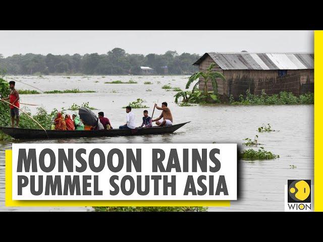 South Asia hit hard by monsoon floods | Several villages drowned | World News