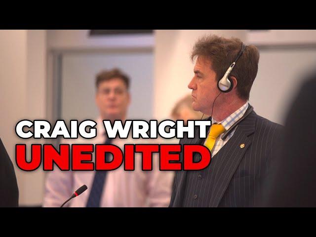 Craig Wright Full Testimony: Hodlonaut v Craig Wright - Day 3