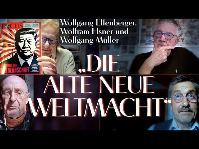 MANOVA The Great WeSet: „Die alte neue Weltmacht“ (Wolf. Effenberger, Elsner, Müller & W. v. Rossum)