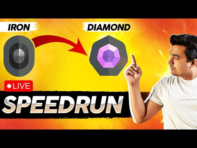  Iron to Diamond | Sage Only | Solo SpeedRun #valorantlive