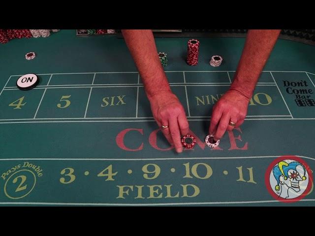 Craps - Press one unit - 6 and 8