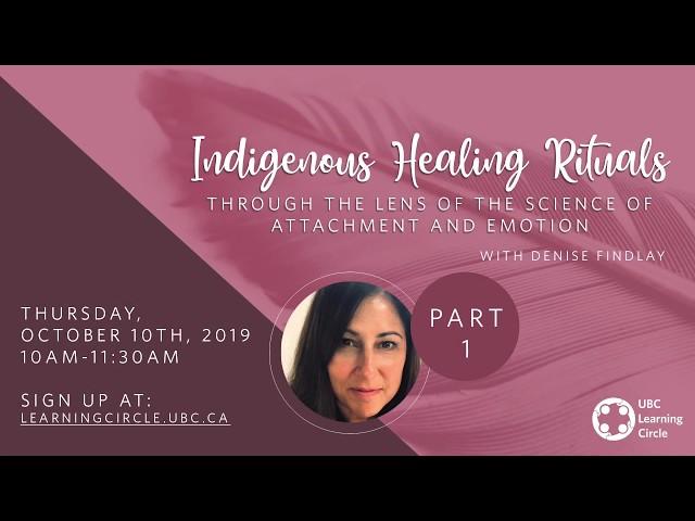 Indigenous Healing Rituals through the Science of Attachment and Emotion Part 1 with Denise Findlay