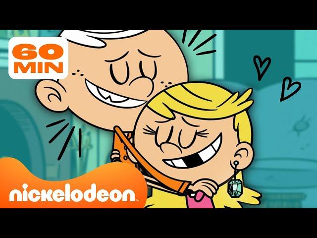 Мой шумный дом | ЛУЧШИЕ братские моменты Линкольна! 60-минутная подборка | Nickelodeon Cyrillic