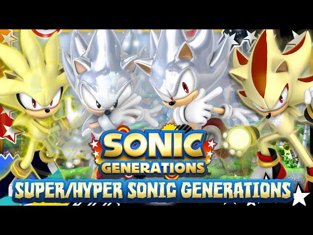 Super/Hyper Sonic Generations FULL Playthrough (2K 60FPS Motion Blur) & GIVEAWAY