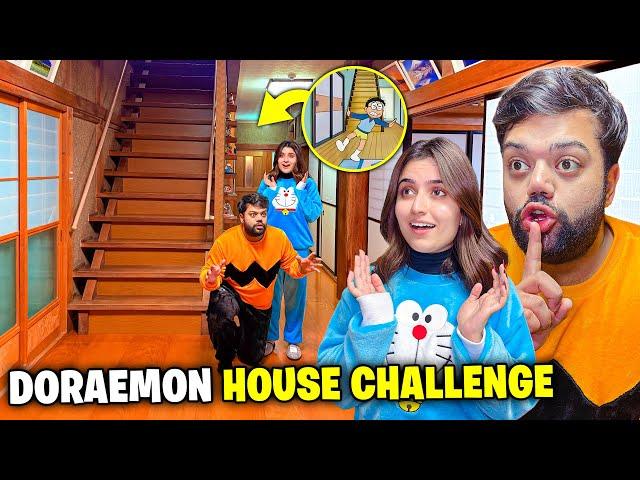 Living In Doraemon House for 24 Hours Challenge  | From Childhood Dream to Reality  (Emotional)