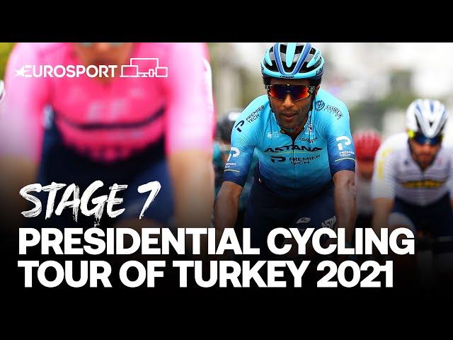 Presidential Cycling Tour of Turkey 2021 - Stage 7 Highlights | Cycling | Eurosport