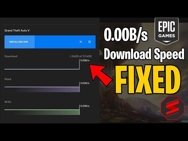 Epic Games - DEAD 0.00b/s Download Speed FIX (100% Working)