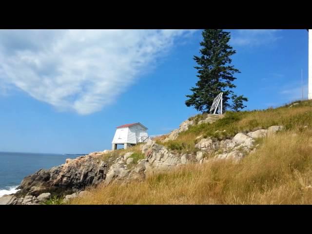 Light House on Swans Island, Maine