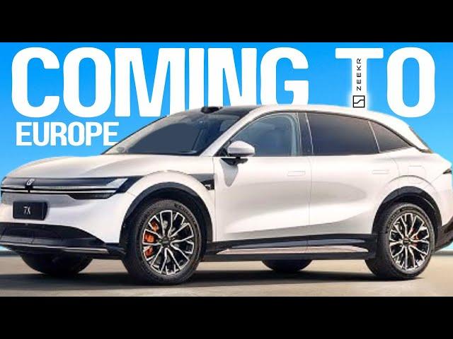 Zeekr 7X: A Super-Fast, High-Performance Electric Family SUV Coming to Europe