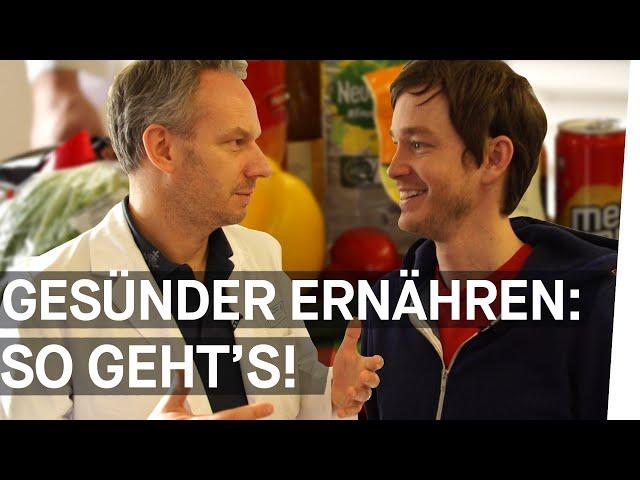 Ernährungsumstellung: So ernährst du dich gesünder! | Muss ich mich besser ernähren? Folge 5/5