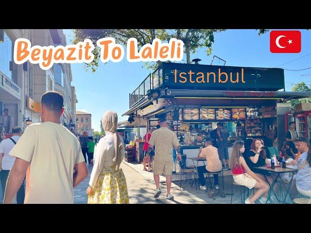 Turkey Istanbul City Walking Tour | Beyazit To Laleli | Streets | Travel | Parivish World | 4K HDR