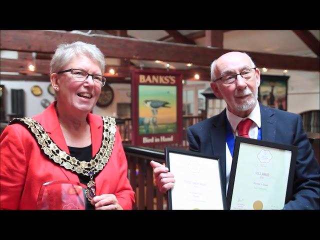 Reaction to Uttoxeter In Bloom Gold Award