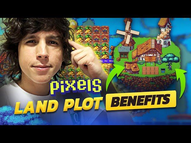 Pixels - Land Plots Benefits! Should you buy?