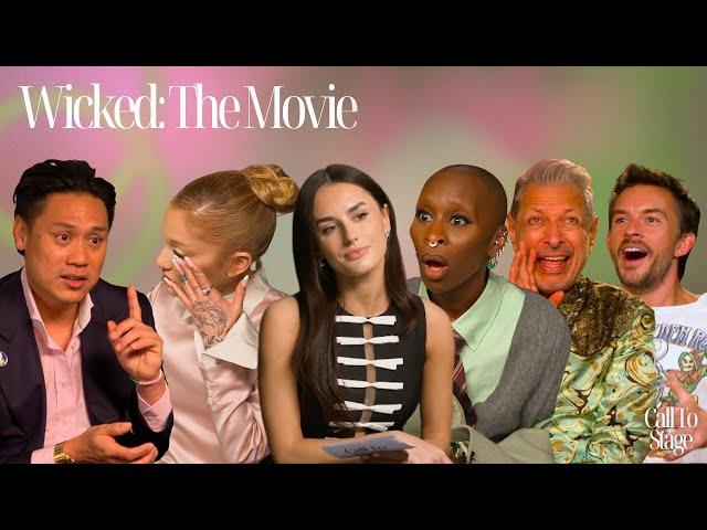 Ariana Grande, Cynthia Erivo, Jonathan Bailey & Jeff Goldblum | Call To Stage with Amber Davies