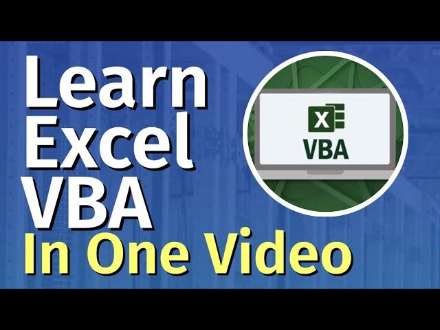 Excel VBA Tutorial for Beginners | Excel VBA Training | FREE Online Excel VBA course