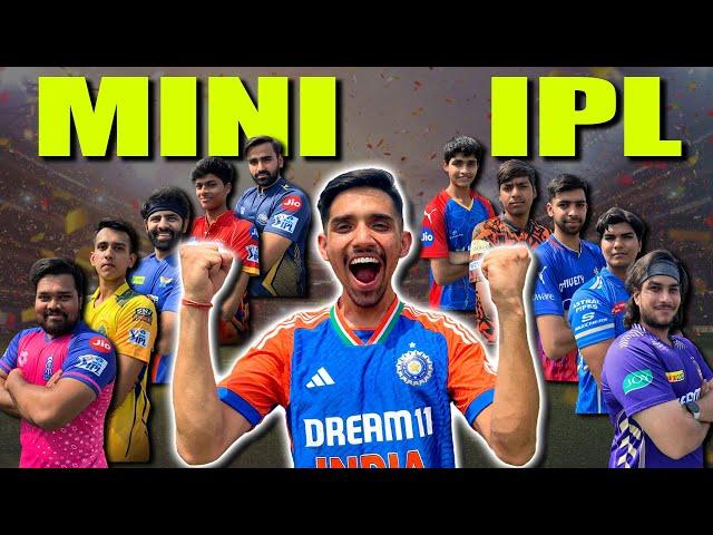 I organized a MINI IPL TOURNAMENT| Cricket Cardio League 2024