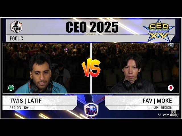 CEO 2025 POOL C SF6 // LATIF (M.bison) VS MOKE (chun li)