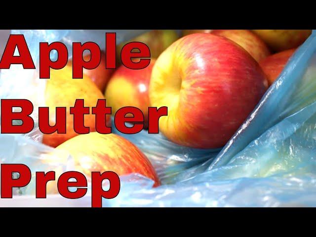 Prepping Apple Butter With Linda's Pantry