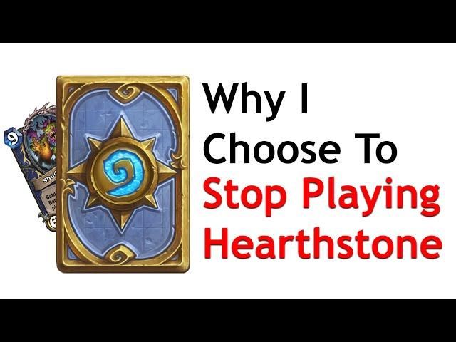 Stop Playing Hearthstone Start Playing MTG