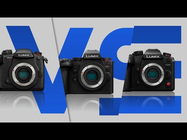 Panasonic Lumix G9 II vs GH5 II vs GH6