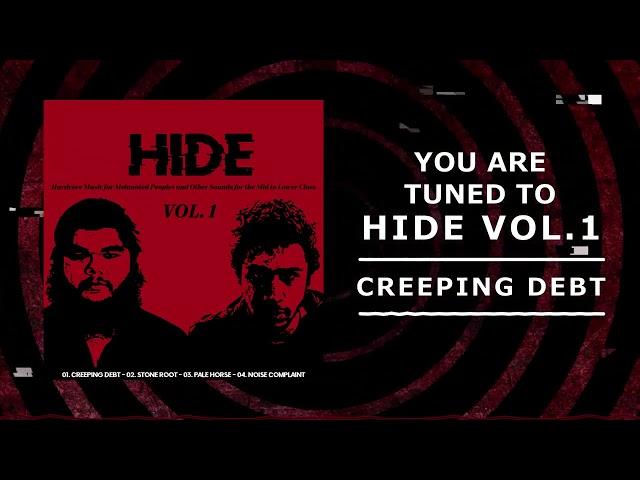 HIDE - Creeping Debt [Official Visualizer]